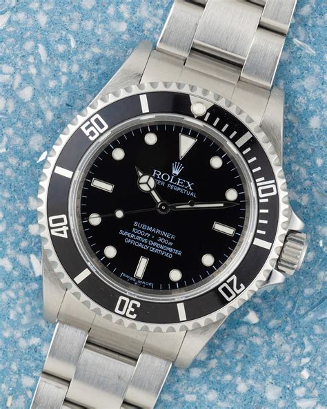 rolex submariner a due scritte|rolex submariner m version.